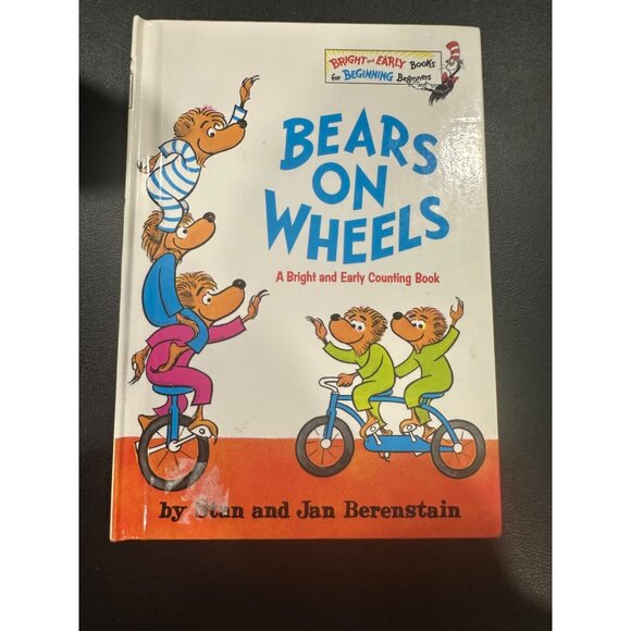 Bernstain bears 6 book bundle- “Bears on wheels” “B book” “on the moon” - Picture 5 of 16
